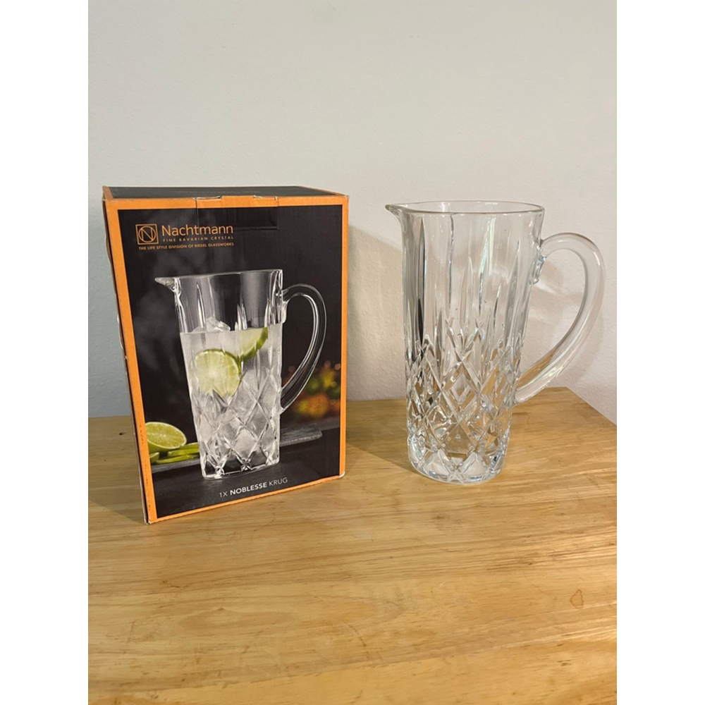 Nachtmann Noblesse Crystal Glass Pitcher Krug One Size Clear Serveware